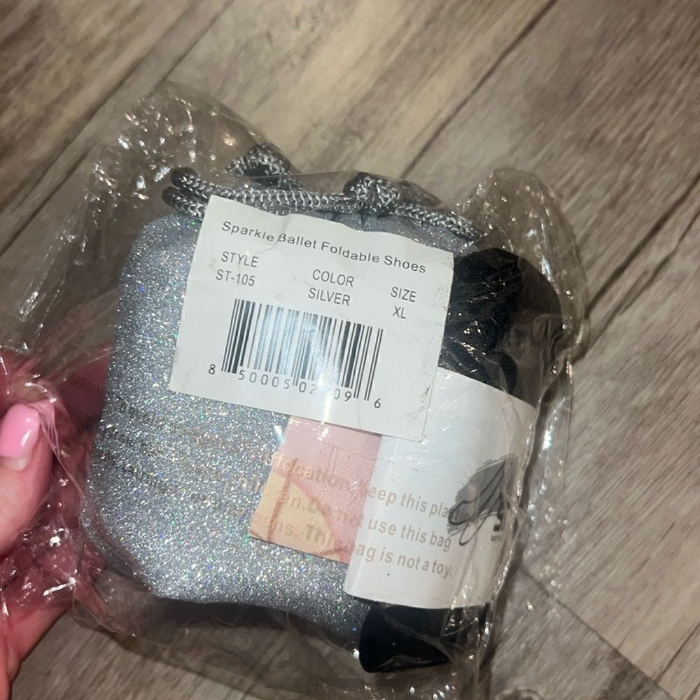 Sparkle Ballet Foldable shoes